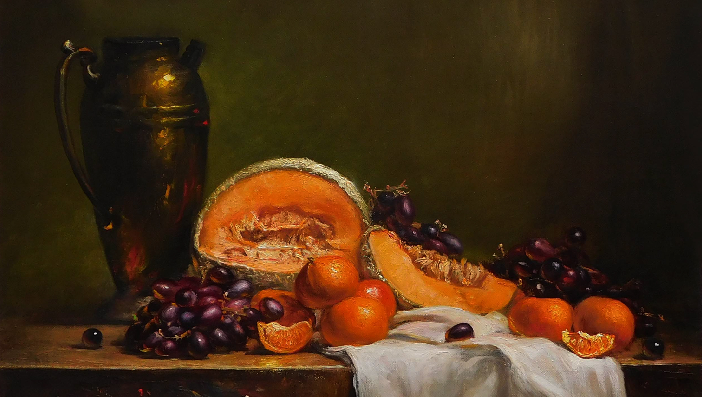 Men uni ogziga sikimni sorish uchun tiqdim.